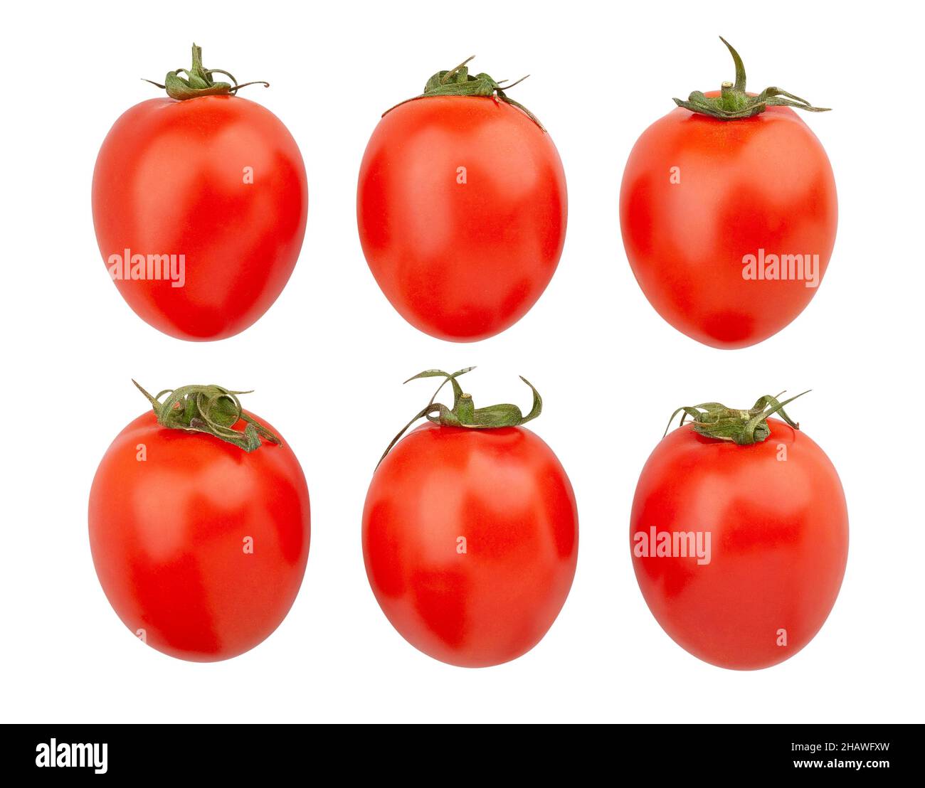 plum tomato path isolated on white Stock Photo Alamy