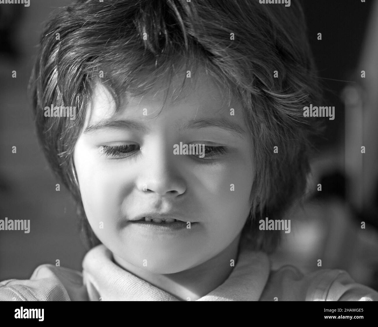 Funny little boy have 4 years old. Portrait Stock Photo Alamy