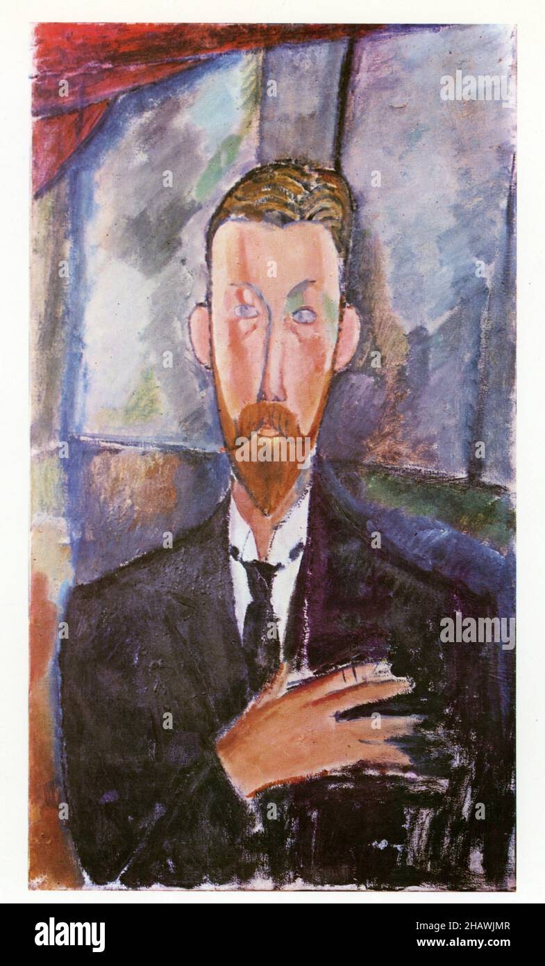 AMEDEO MODIGLIANI.PORTRAIT DE PAUL ALEXANDRE Stock Photo - Alamy