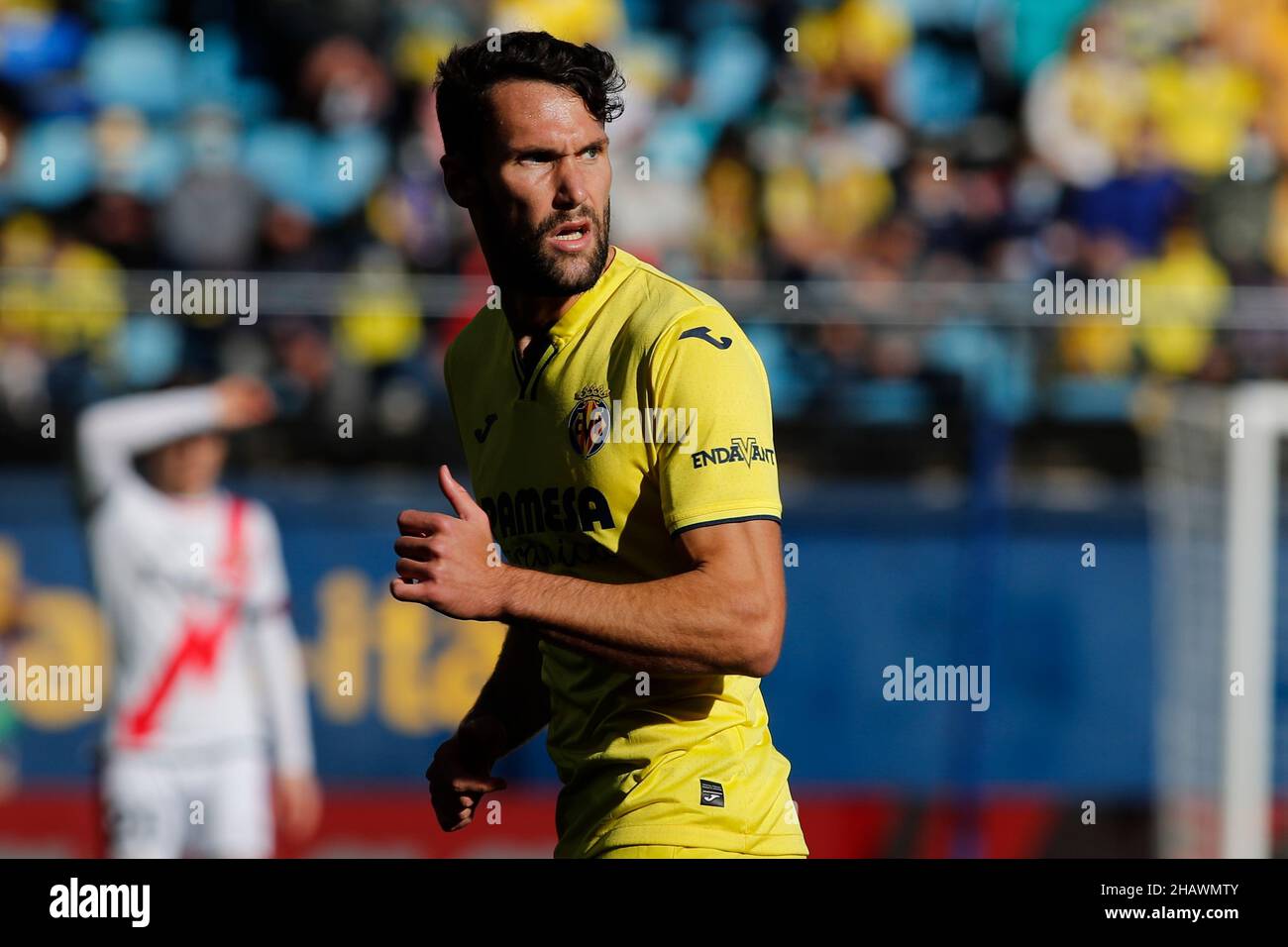 12th December 2021; Estadio La Ceramica, Vila Real, Spain; La Liga football, Villarreal CF versus Rayo Vallecano; Alfonso Pedraza of Villarreal CF Stock Photo