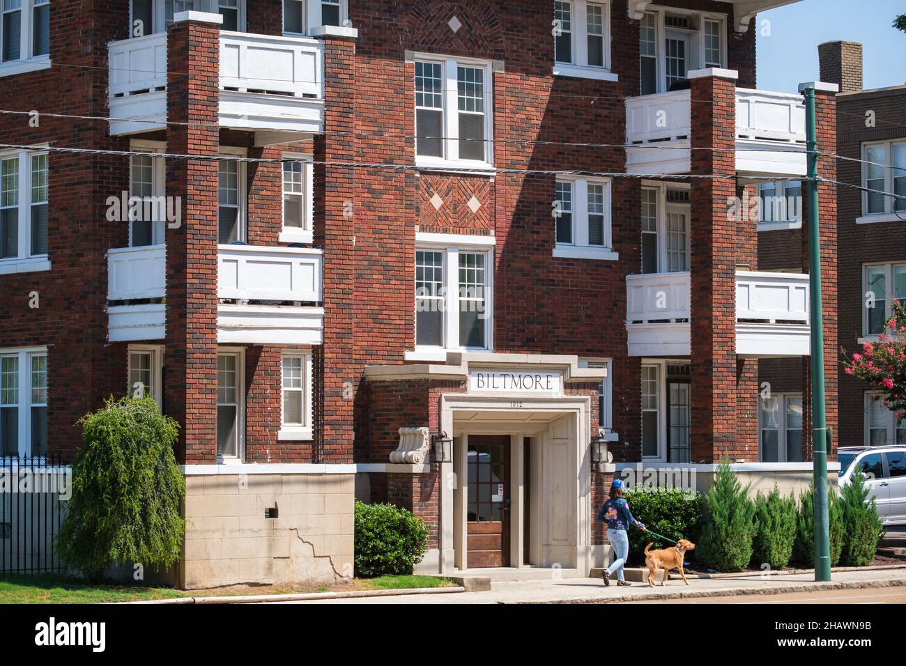 NEW ORLEANS, LA, USA SEPTEMBER 1, 2021 Historic Biltmore Apartment