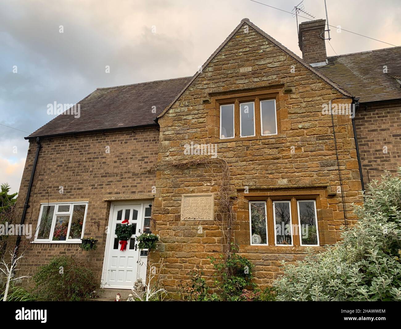 Lawrence Washington house Little Brington Northamptonshire UK