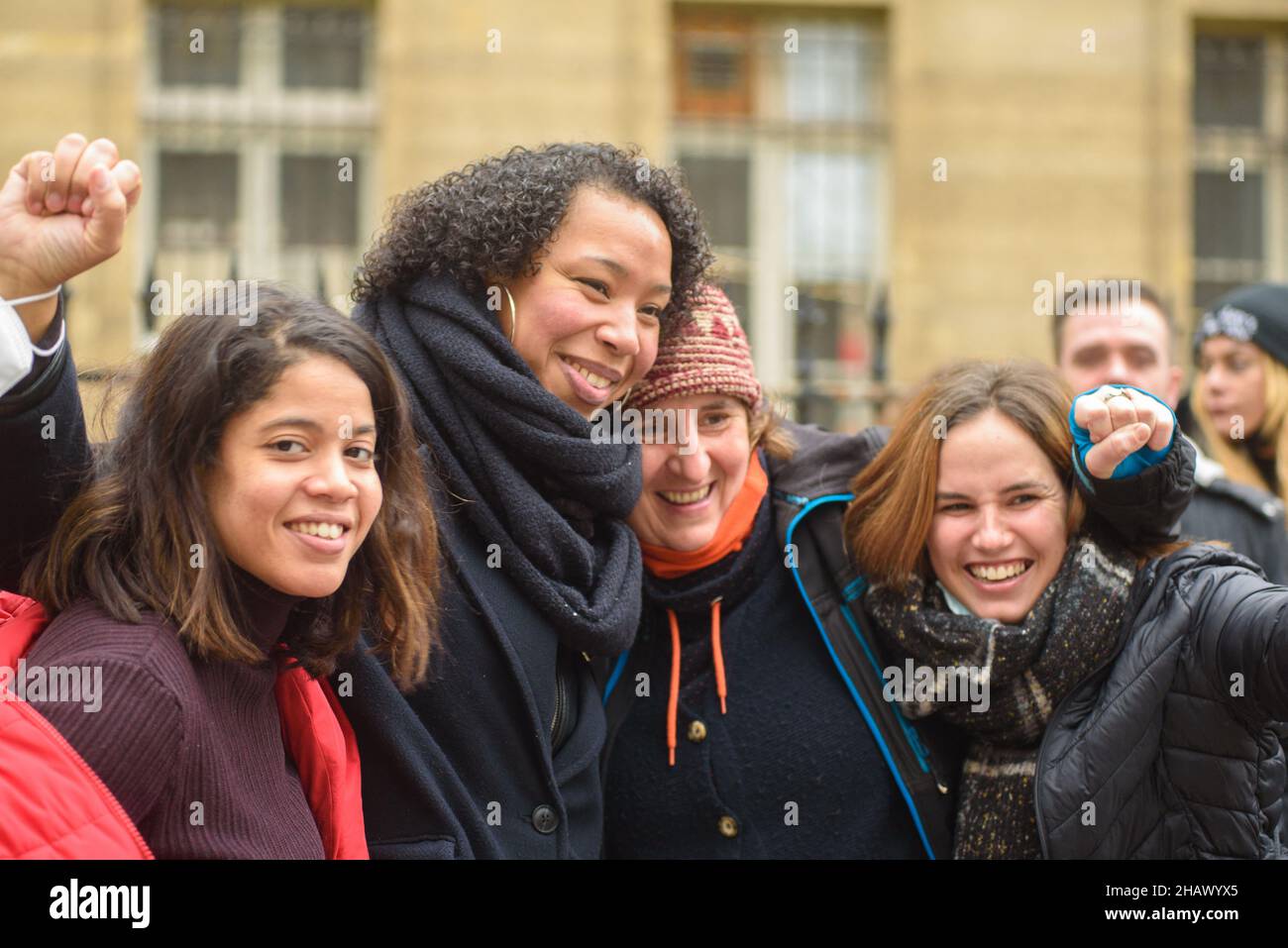 School animators demonstrate to protest against better working ...