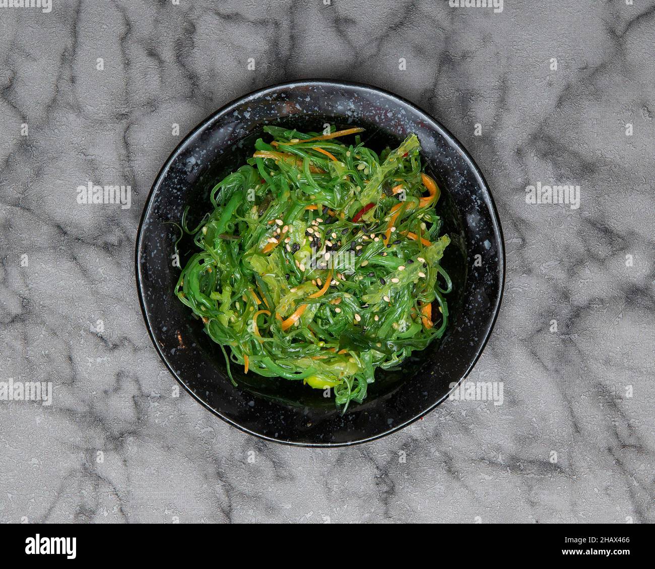 Kaiso salad Japanese food Stock Photo - Alamy