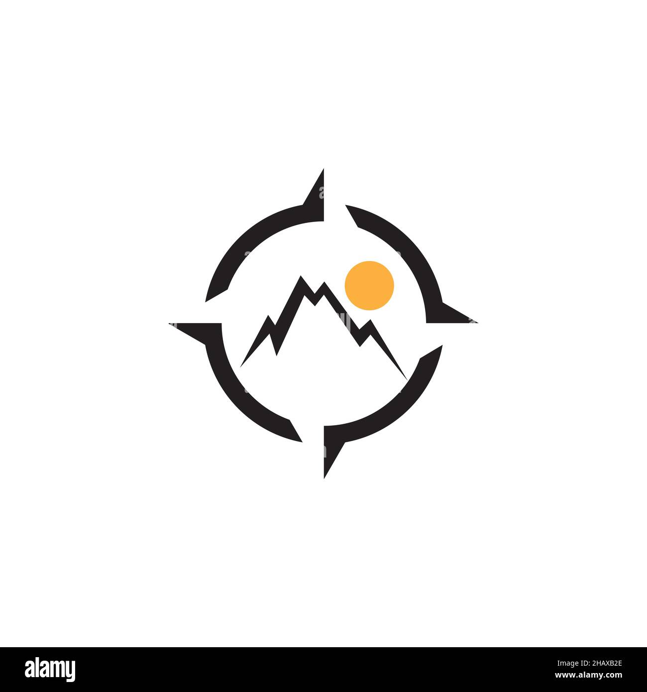 Compas vector vectors Stock Vector Images - Alamy