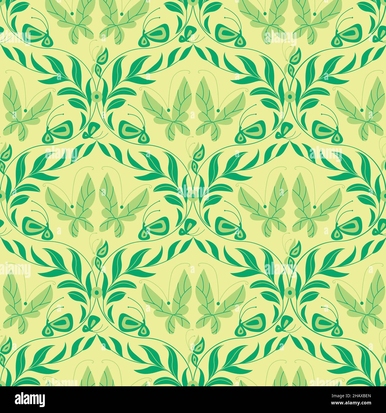 Seamless floral pattern Stock Vector