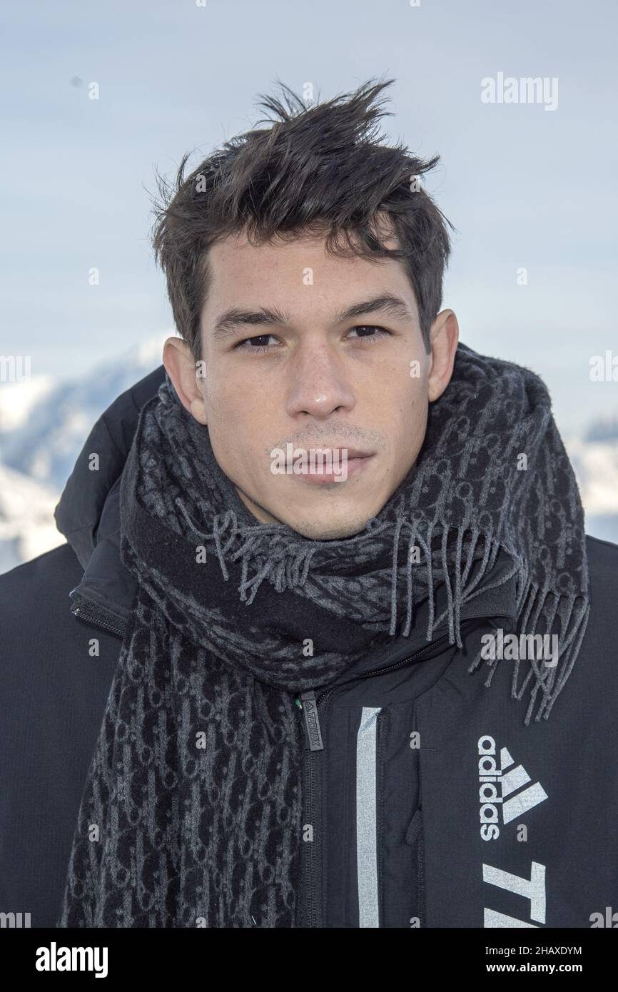Sandor Funtek attending the Breakfast at L'Aiguille Rouge (3260 meters high) as part of the 13th Les Arcs Film Festival in Bourg Saint Maurice, France on December 15, 2021. Photo by Aurore Marechal/ABACAPRESS.COM Stock Photo