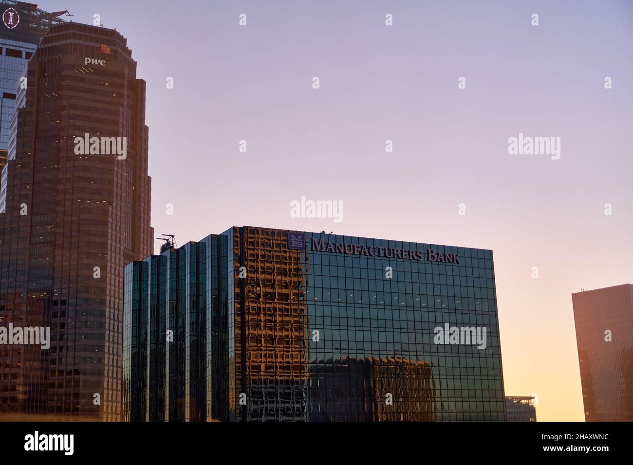 LOS ANGELES, UNITED STATES Nov 06, 2021 The building of