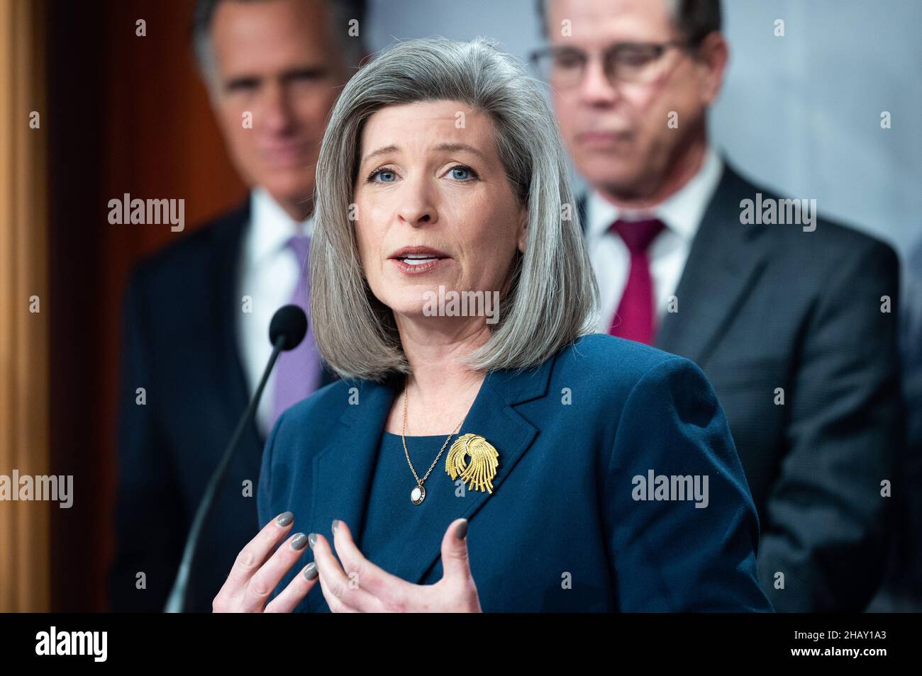 December 15, 2021 - Washington, DC, United States: U.S. Senator Joni ...