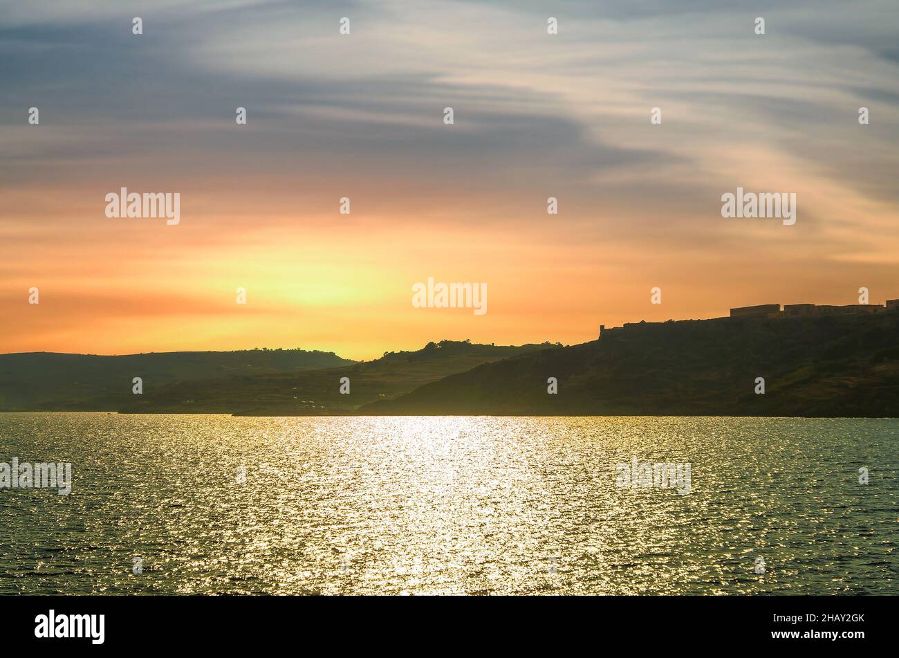 Breathtaking sunset scenery over hi-res stock photography and images ...