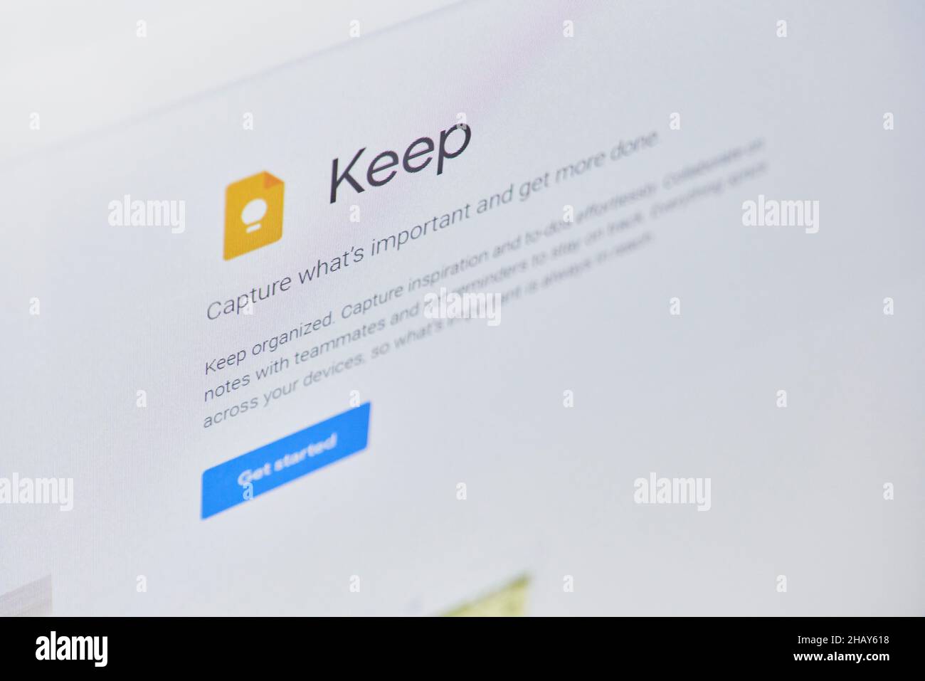 Keep Free Google docs editors hi-res stock photography and images - Alamy