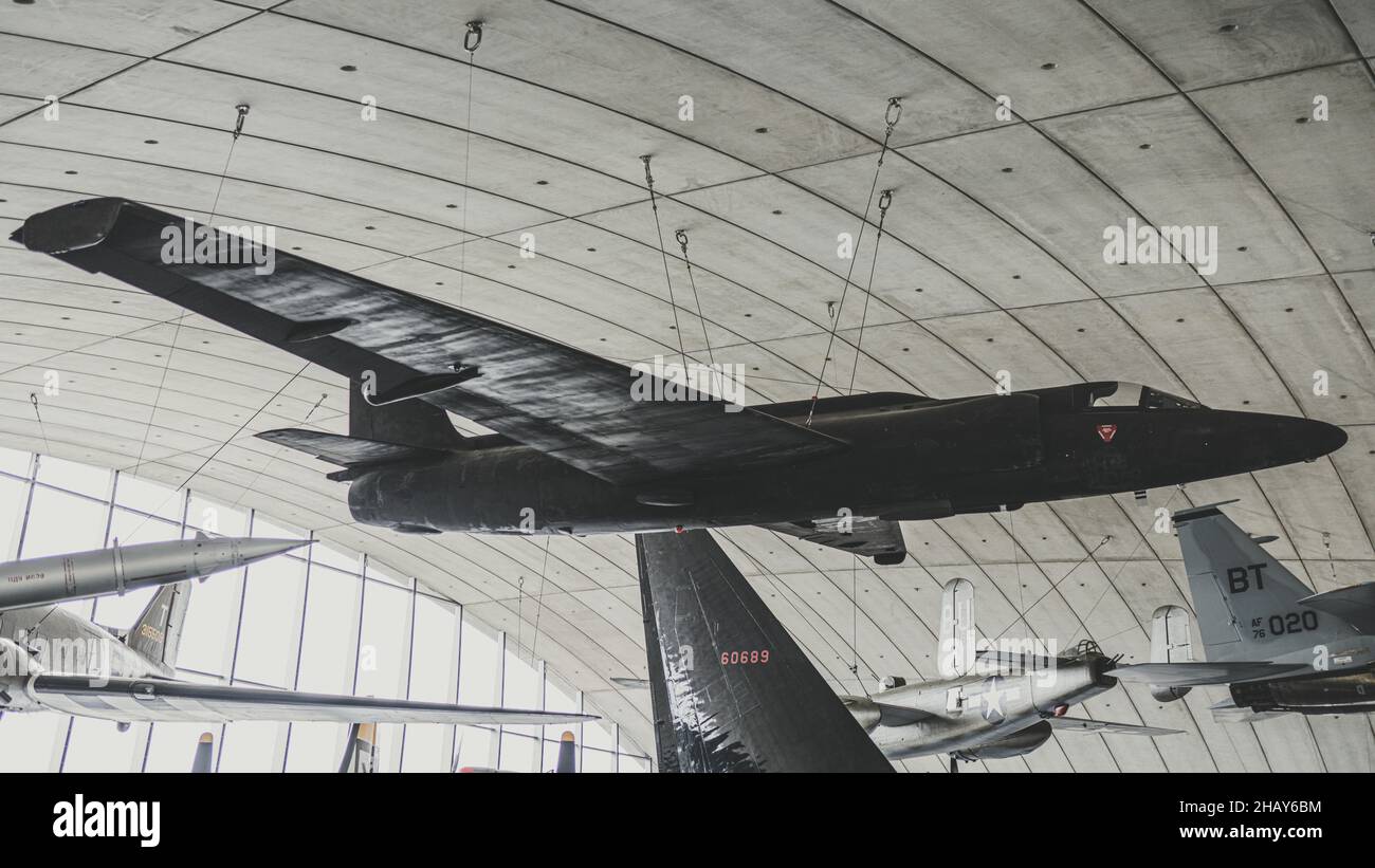 Lockheed U2 Spy Plane Stock Photo