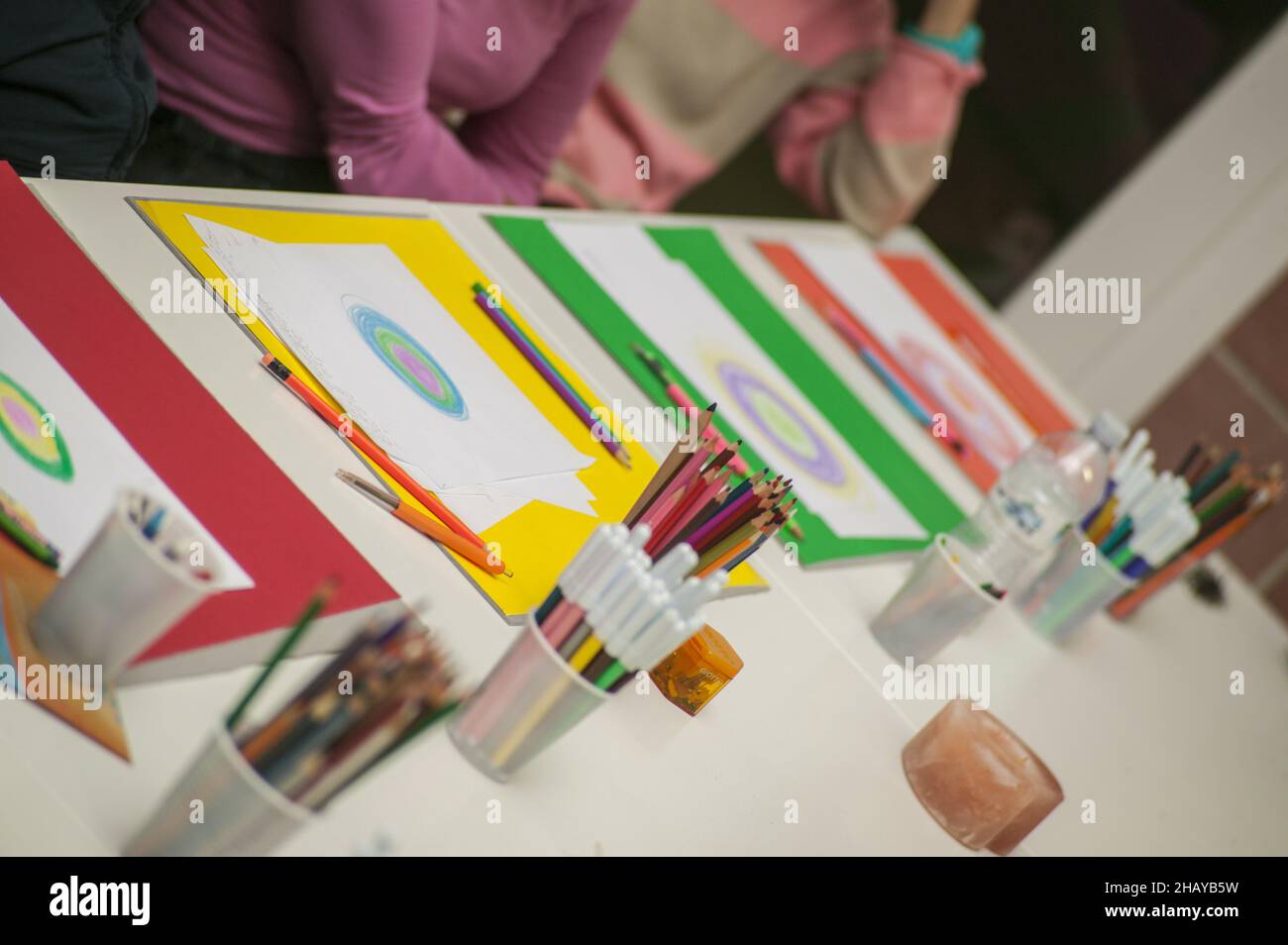 Art Therapy school Stock Photo Alamy