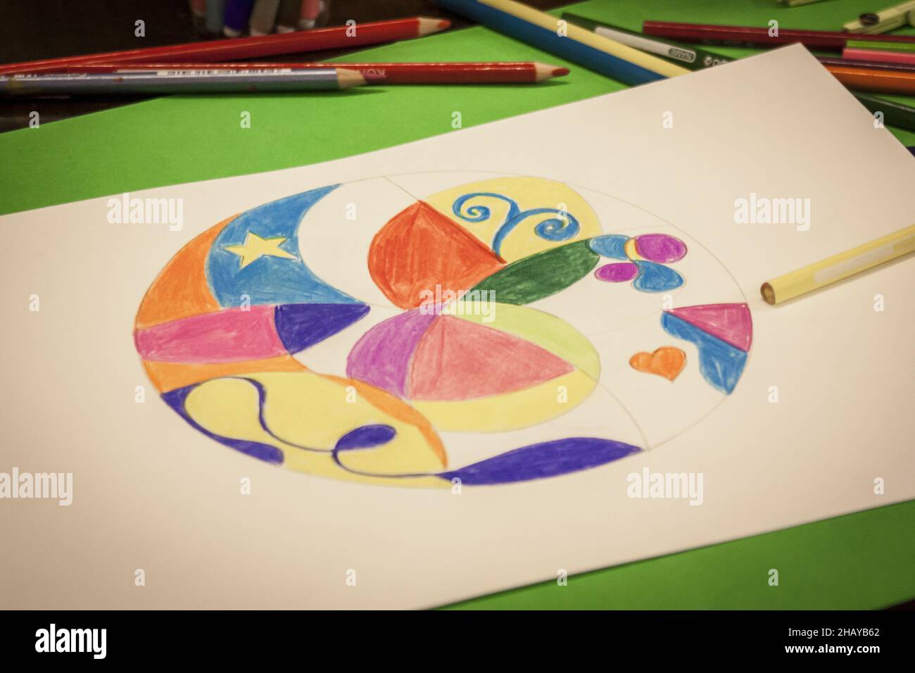 Art Therapy school Stock Photo Alamy