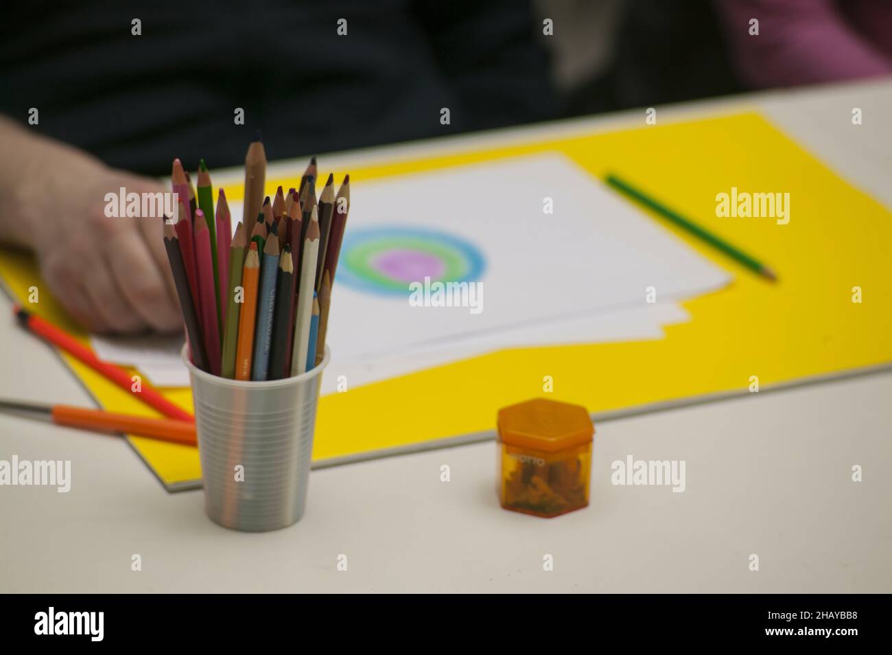 Art Therapy school Stock Photo Alamy