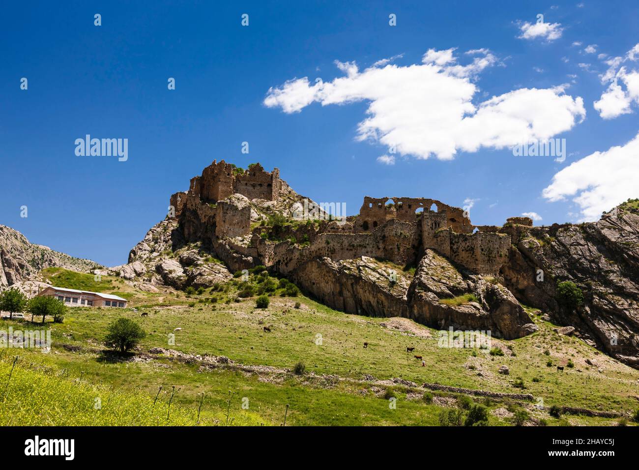 Kahta castle, Old Kahta, Mamluk Sultanate, Kahta, Adıyaman province, Turkey, Asia Stock Photo