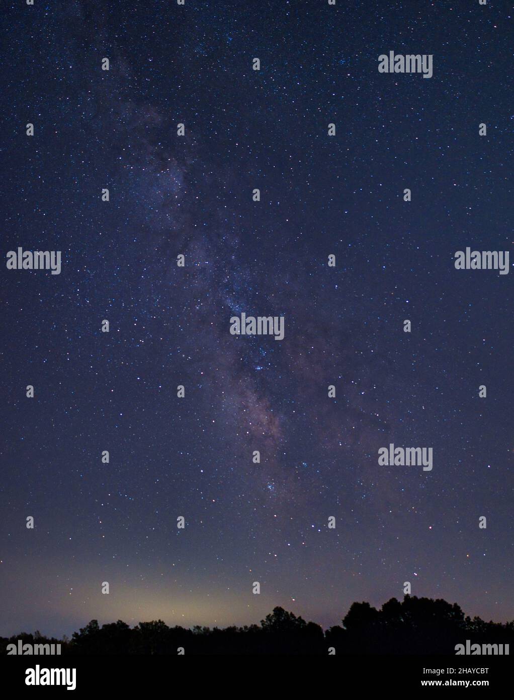 Vertical shot of the milky way in the starry night sky Stock Photo - Alamy