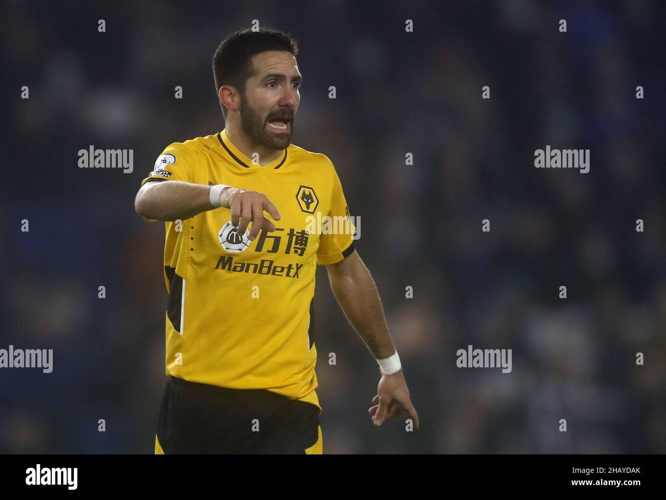 Brighton and Hove, England, 15th December 2021. João Moutinho of Wolverhampton Wanderers during the Premier League match at the AMEX Stadium, Brighton and Hove. Picture credit should read: Paul Terry / Sportimage Stock Photo