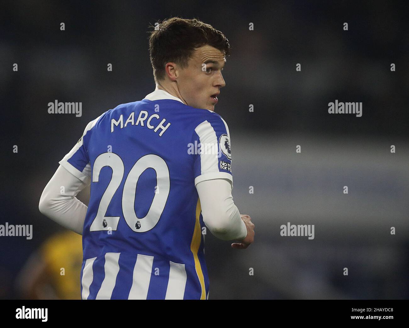 Brighton and Hove, England, 15th December 2021. Solly March of Brighton and Hove Albion during the Premier League match at the AMEX Stadium, Brighton and Hove. Picture credit should read: Paul Terry / Sportimage Stock Photo
