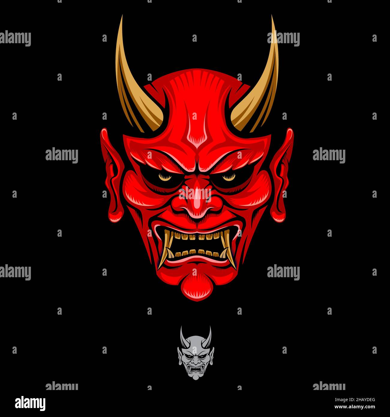 Oni head hi-res stock photography and images - Alamy