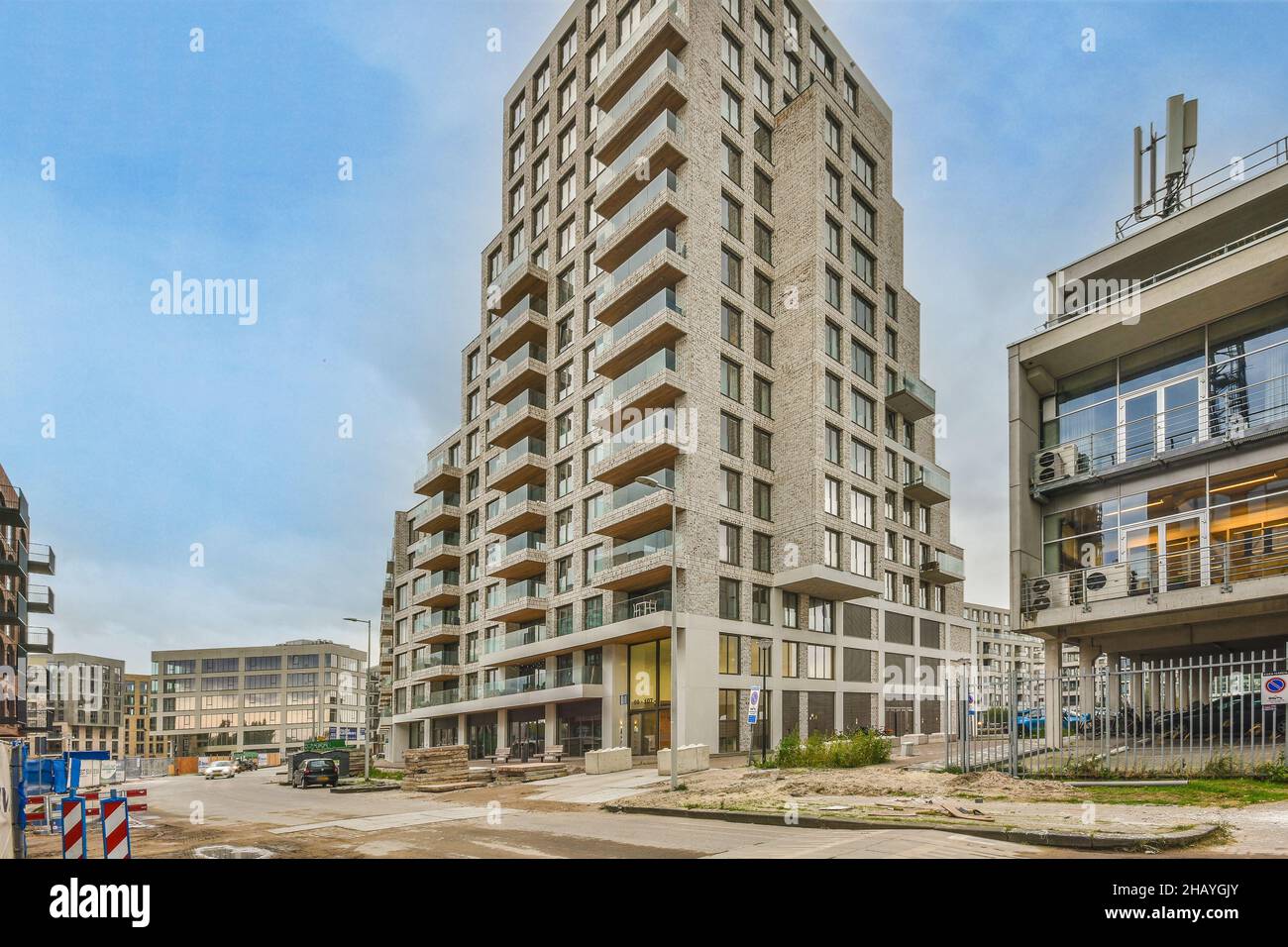 Modern apartment building facade - real estate exterior Stock Photo - Alamy