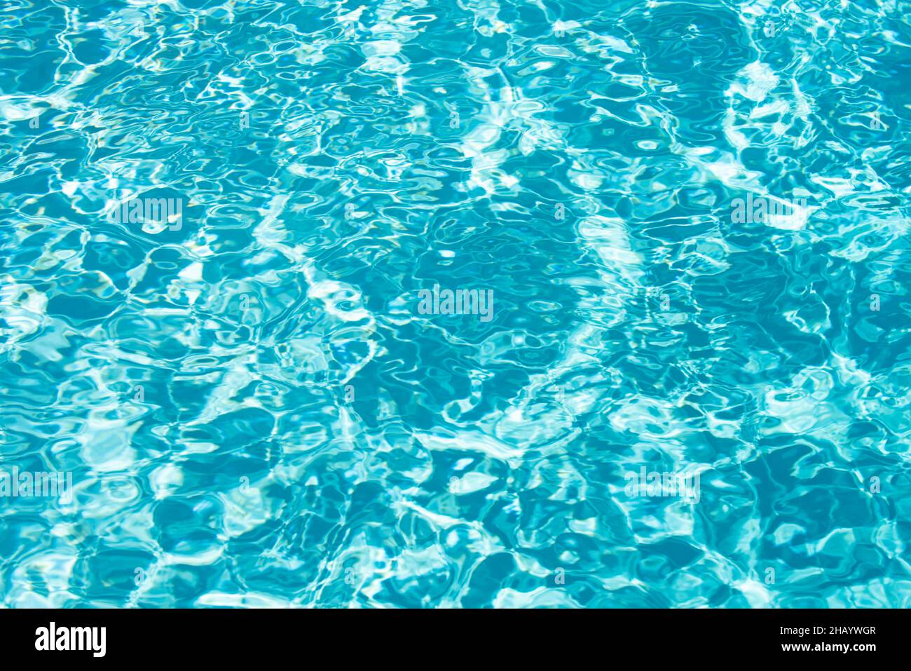 Water background, ripple waves. Blue swiming pool pattern. Sea surface ...