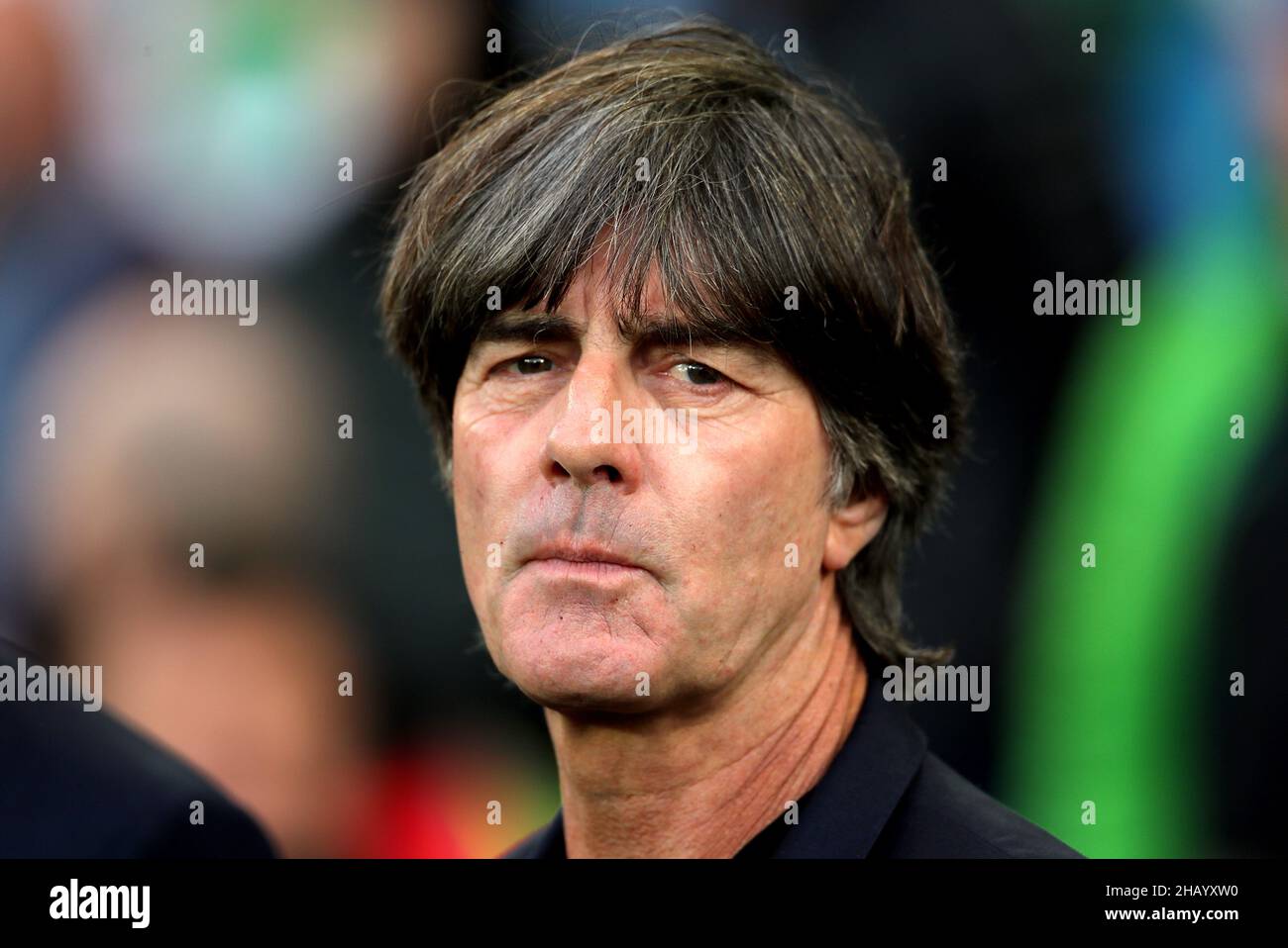 File photo dated 09-09-2019 of Germany manager Joachim Low. The German Football Association announced that Joachim Low would step down from his role as Germany manager following Euro 2020 after asking to end his contract early. Issue date: Thursday December 16, 2021. Stock Photo