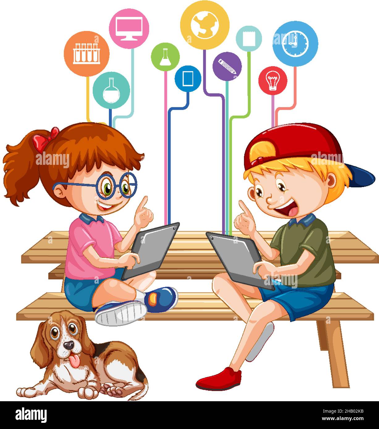 Tool using animals Stock Vector Images Alamy