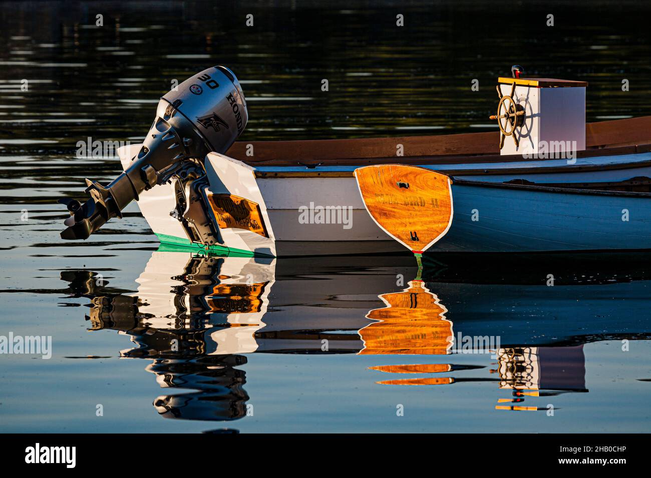 Boats Round Pond, Maine, USA Stock Photo Alamy
