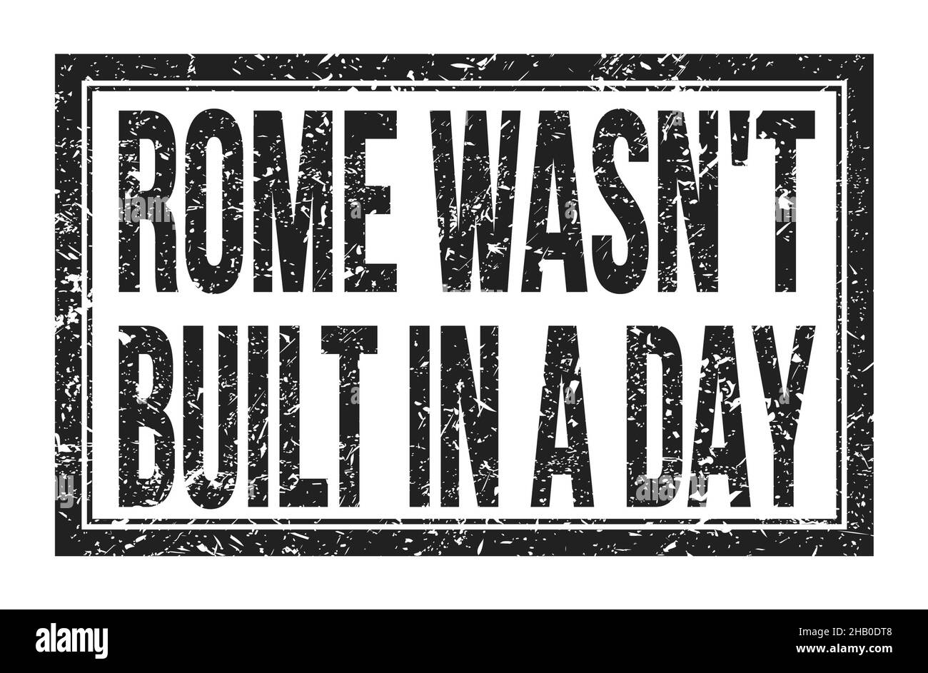 rome wasn't built in a day testo