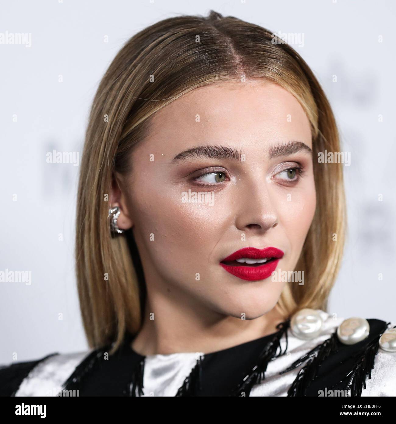 Chloë Grace Moretz Wears Louis Vuitton at 'The Peripheral