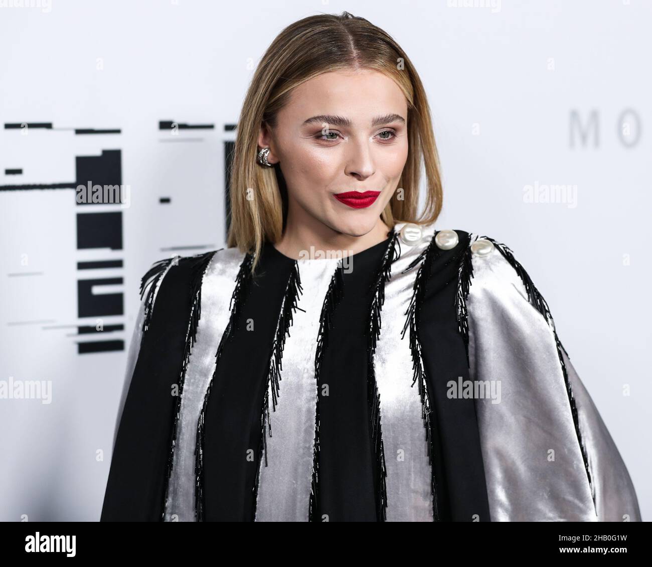 Chloe Grace Moretz attends the Louis Vuitton Womenswear FW 2023-24 show  during Paris Fashion Week