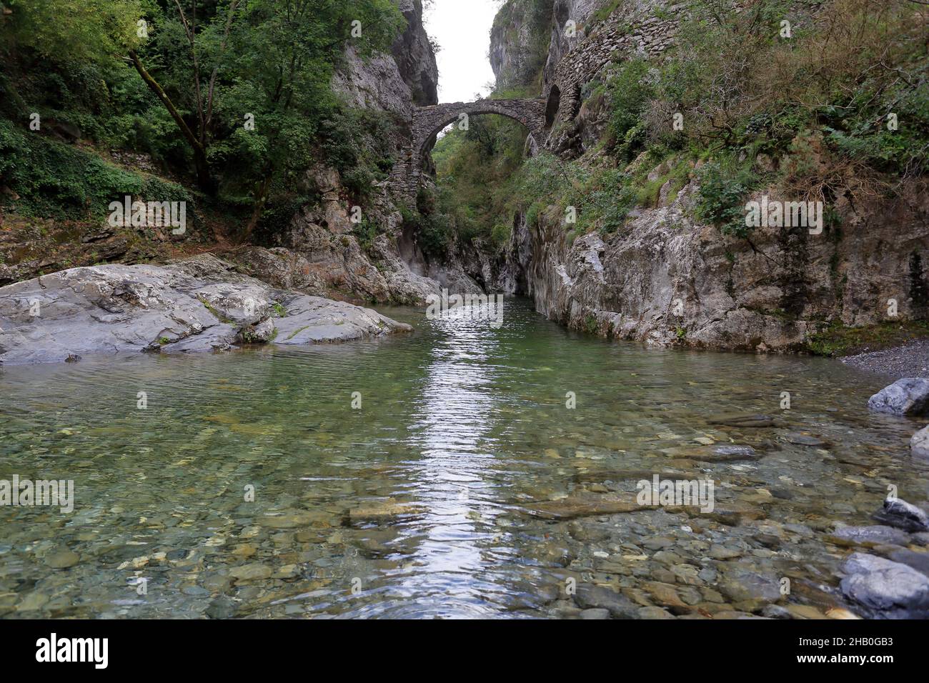 Riviere de la Bendola, Vallee de la Roya, Alpes-Maritimes, Mercantour, 06, Stock Photo