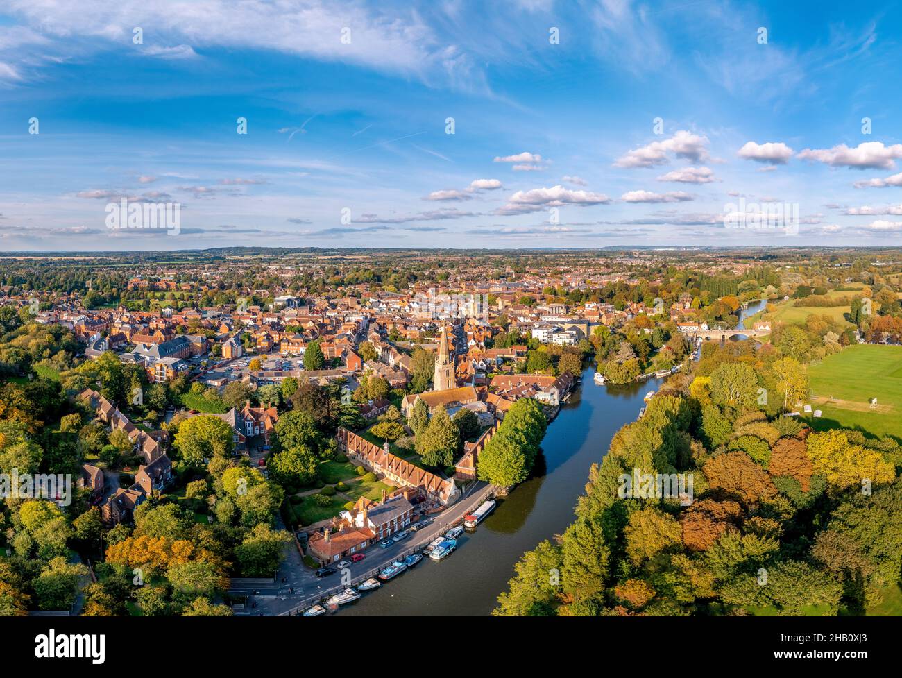Aerial view of abingdon hires stock photography and images Alamy
