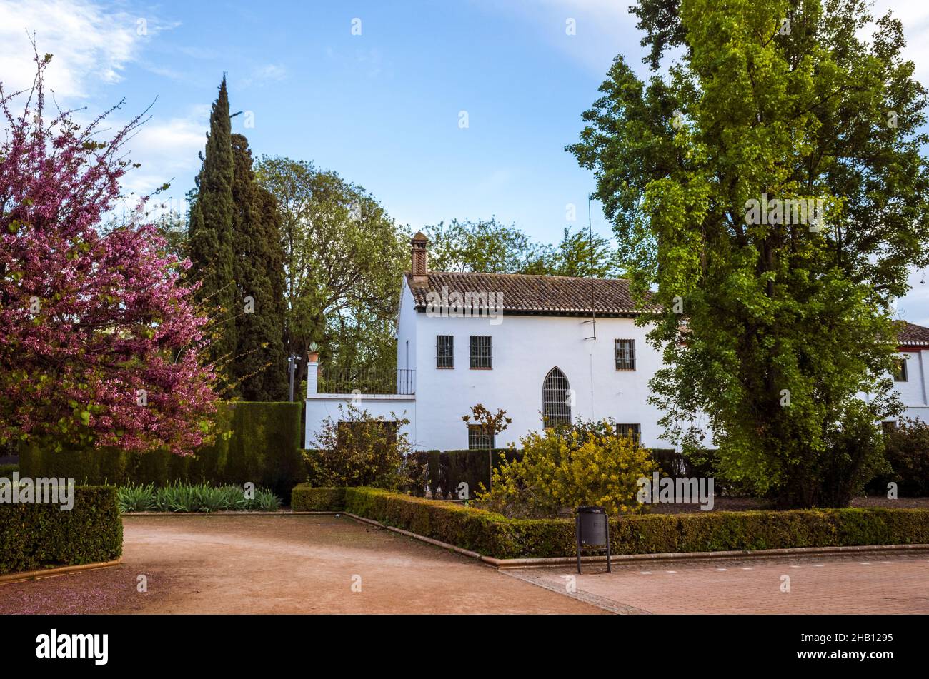 Granada, Andalusia, Spain : Casa-Museo Federico García Lorca, better known as Huerta de San Vicente, former García Lorca family's summer home, from 19 Stock Photo