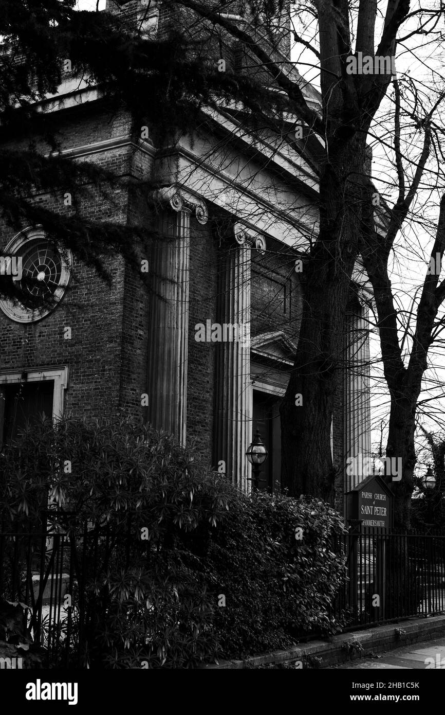 St Peter's Hammersmith Stock Photo Alamy