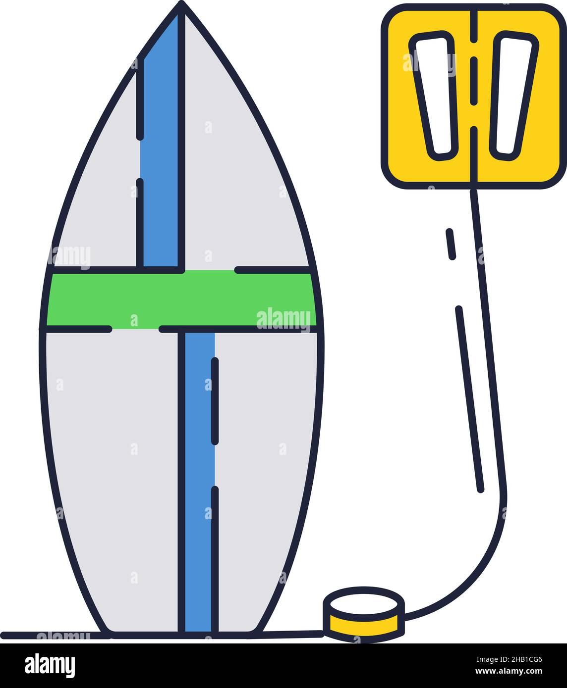 Surf board vector icon water sport logo Stock Vector Image & Art - Alamy