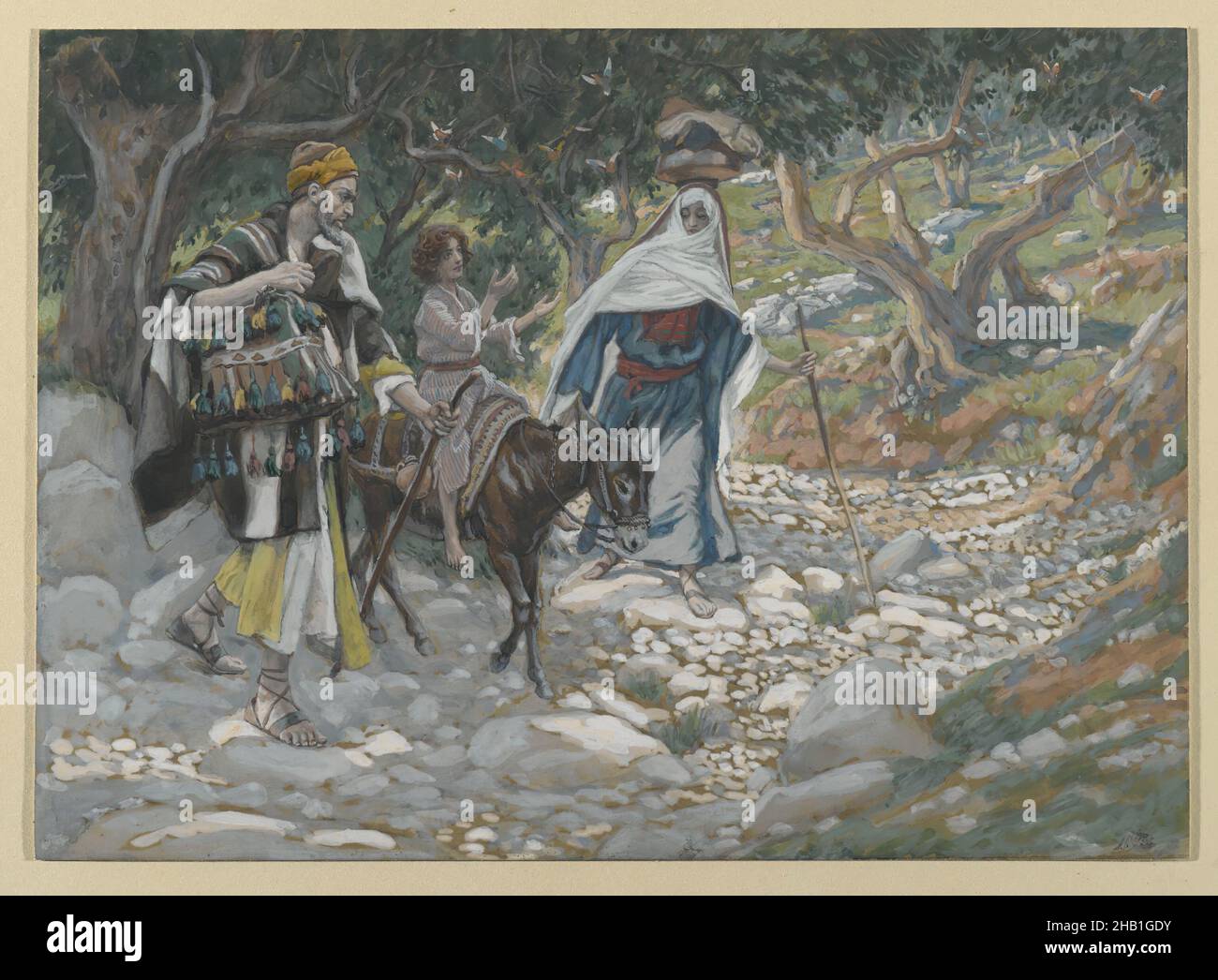 Tissot painting christ hi-res stock photography and images