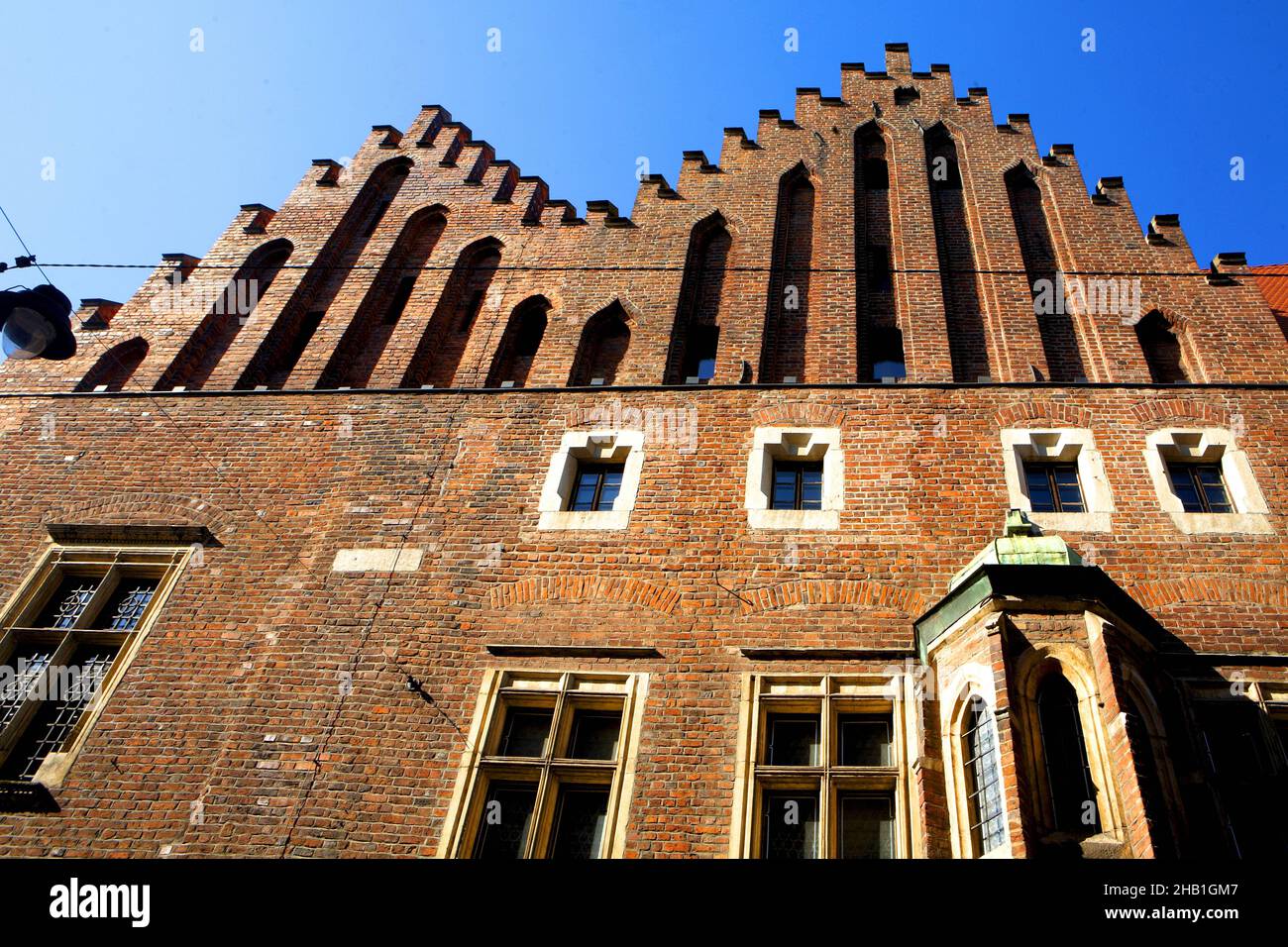 Poland, Cracow, Collegium Maius. Stock Photo