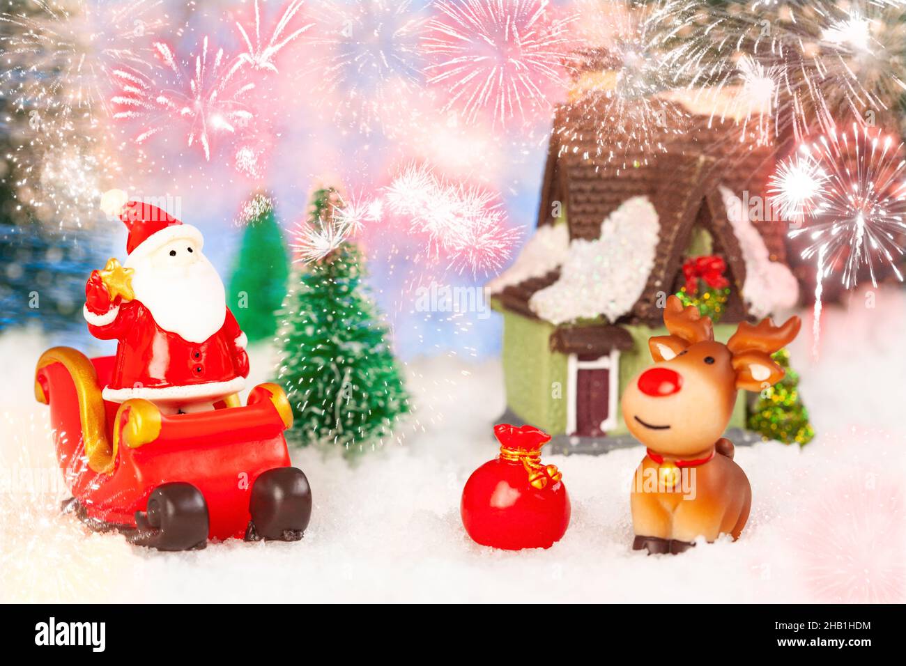 Santa Claus Stands High Resolution Stock Photography and Images - Alamy