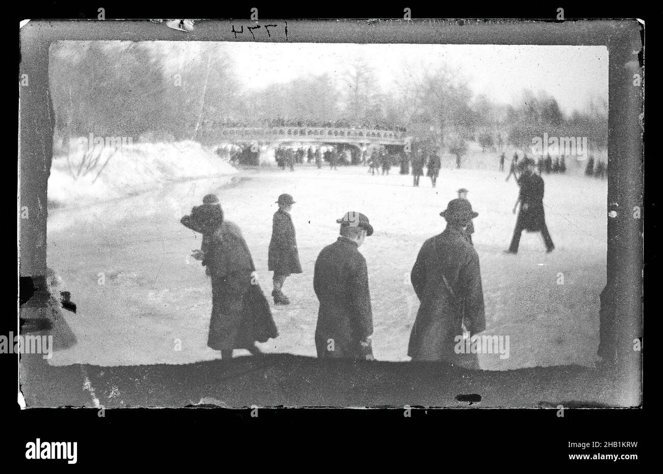 Skating, Prospect Park, Brooklyn, Bradford Brainerd, American