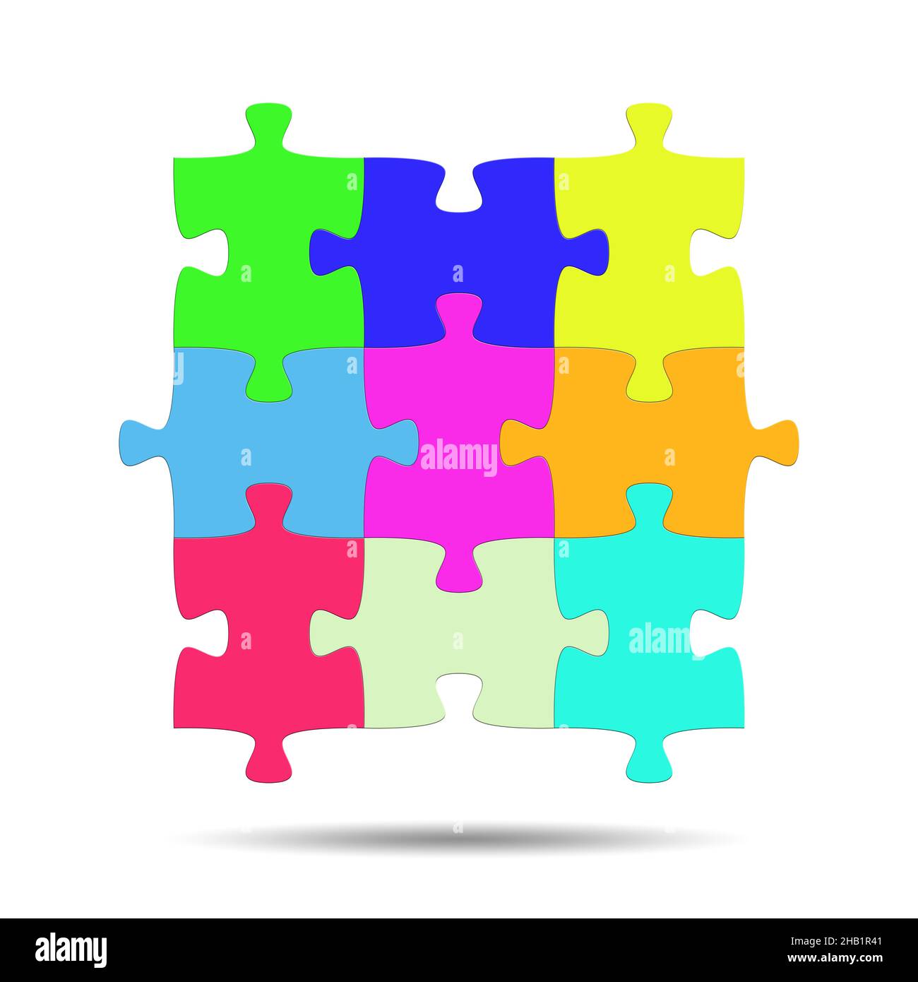 colorful-puzzle-pieces-against-a-white-background-stock-photo-alamy