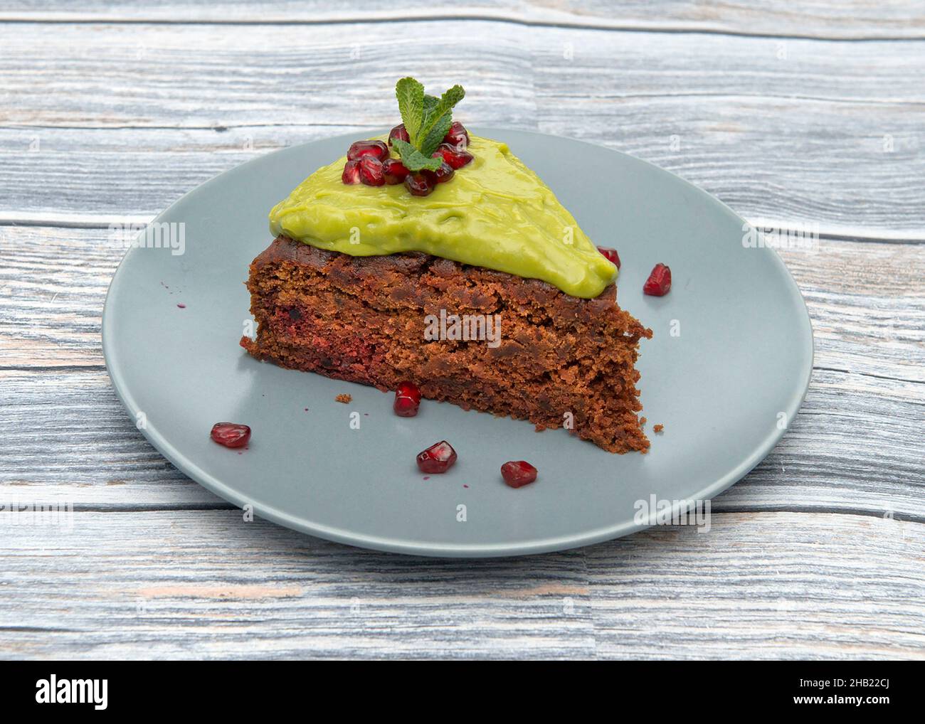 Beetroot cake Stock Photo