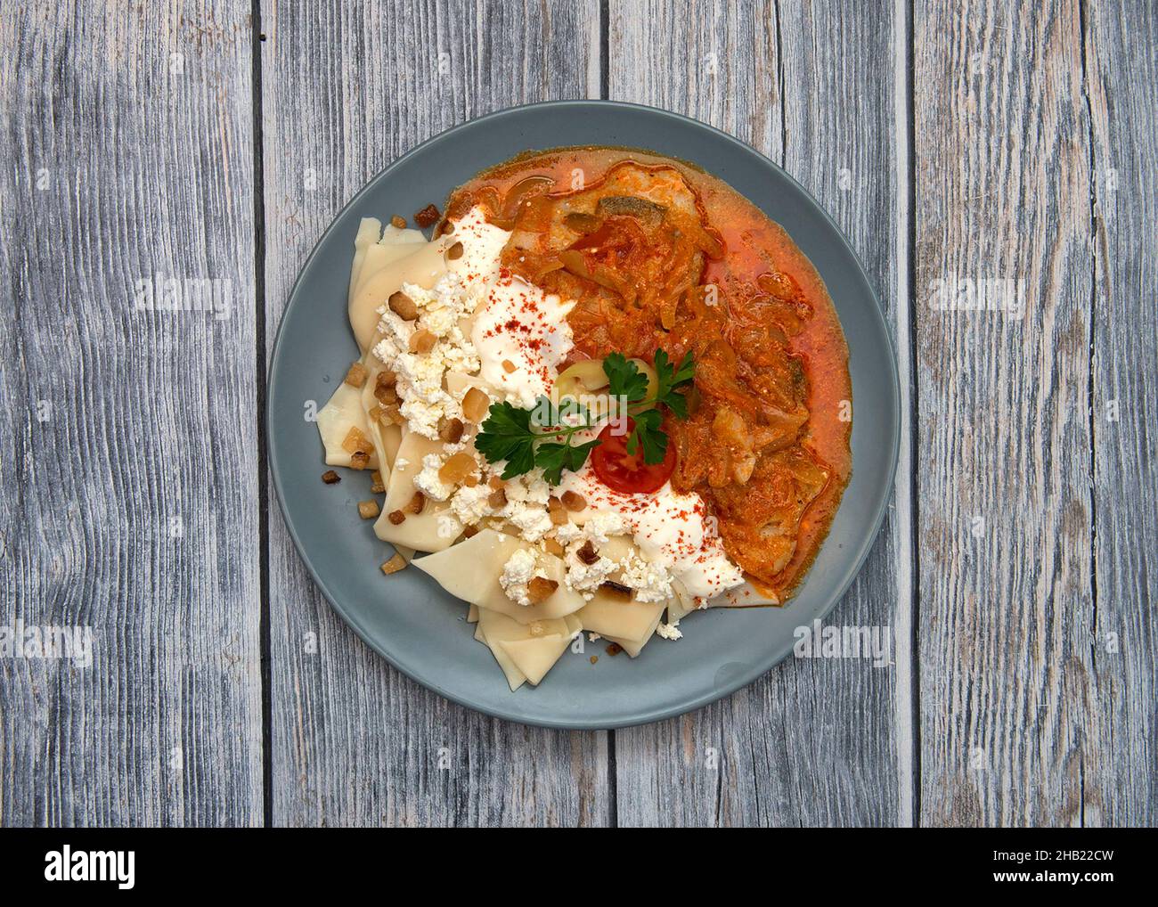 Fish paprikash Stock Photo