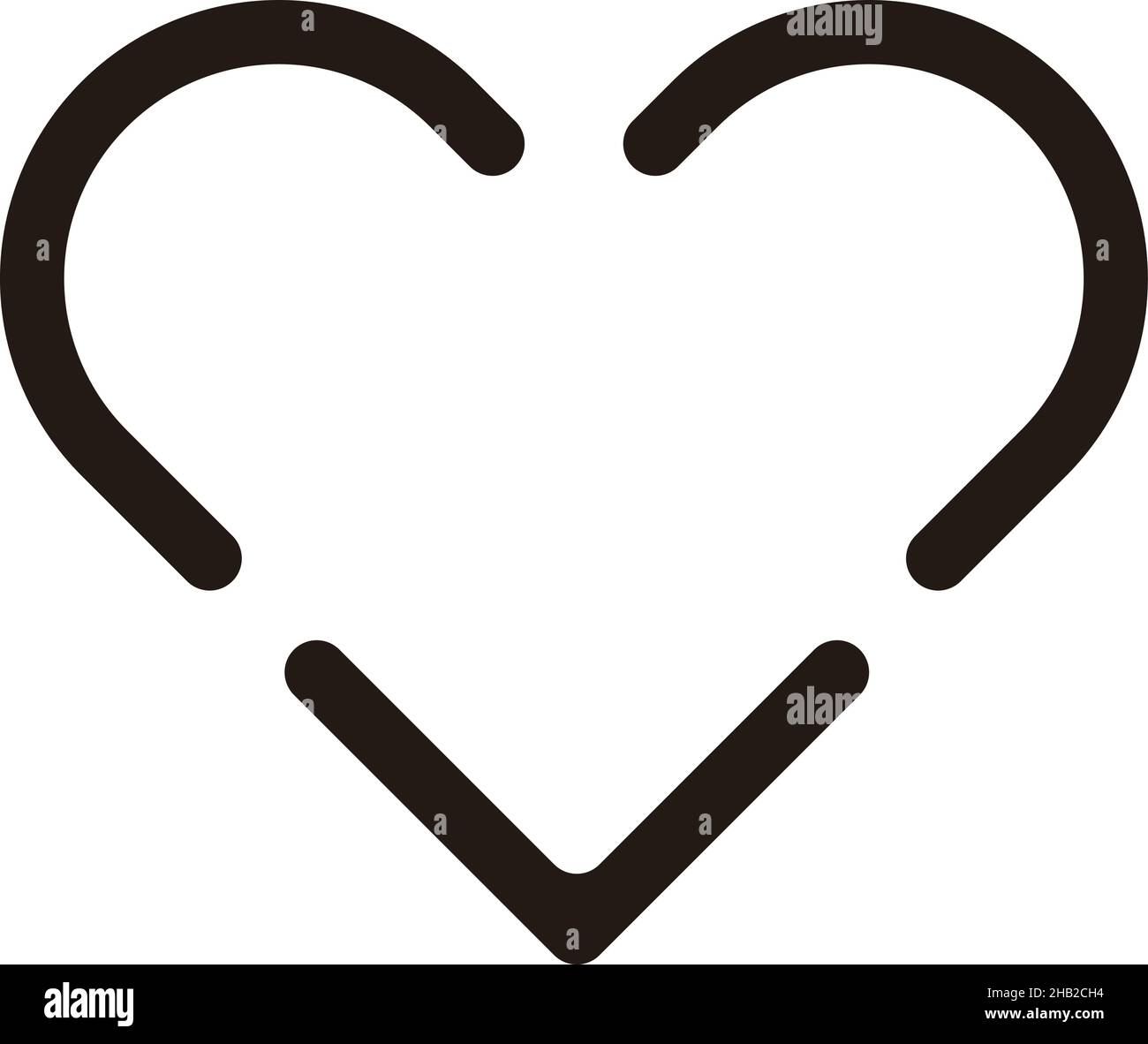 Bad Black Heart Shape Symbol Translucent Glossy Toxic Love Stock Photo -  Download Image Now - iStock