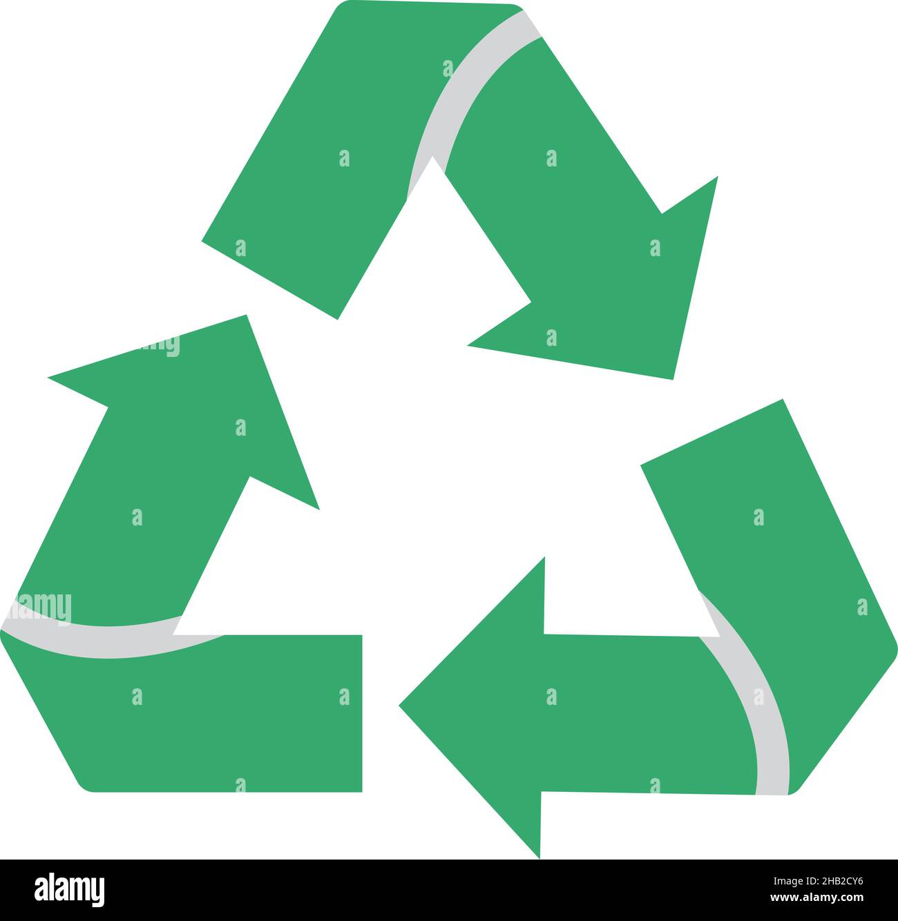 Recycled mark icon. Environment vector Stock Vector Image & Art - Alamy