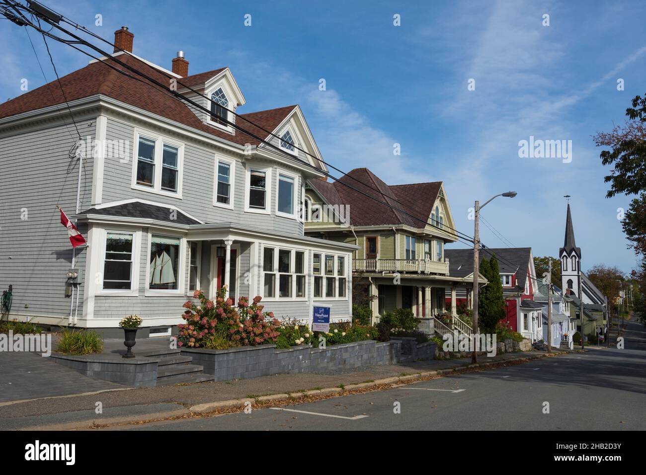 Architectural Heritage Homes, Historic Lunenburg, Nova Scotia, Canada