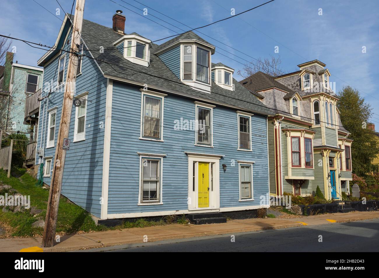 Architectural Heritage Homes, Historic Lunenburg, Nova Scotia, Canada