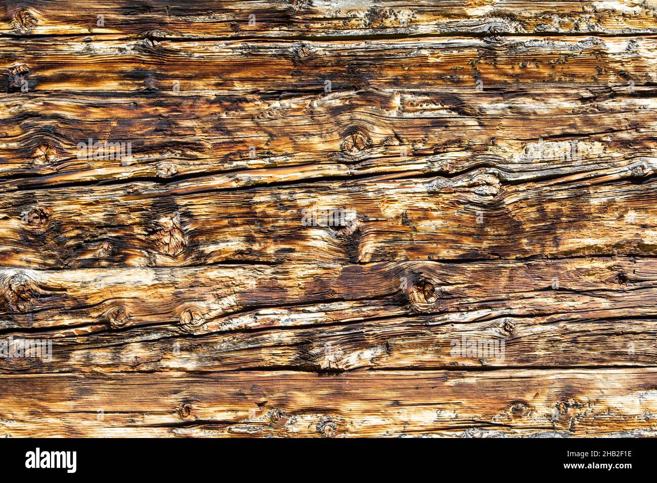 Old grungy wooden texture background pattern Stock Photo