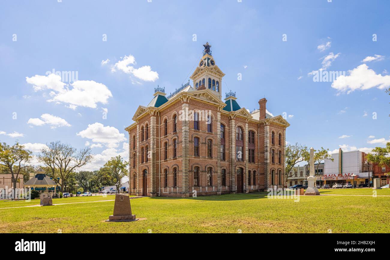 Wharton, Texas, USA September 20, 2021 The Wharton County Courthouse